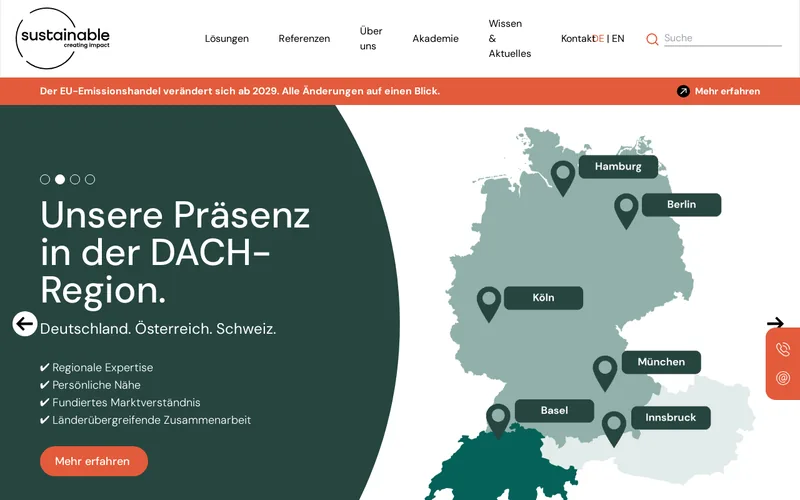 Sustainable Energy Ventures website screenshot