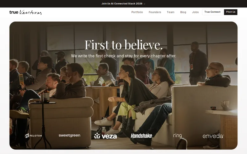 True Ventures website screenshot