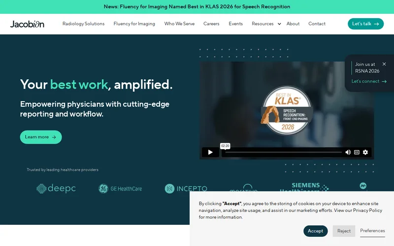 Website snapshot for Smart Reporting