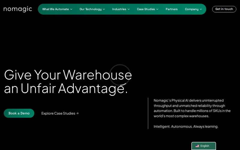 Website snapshot for NoMagic AI