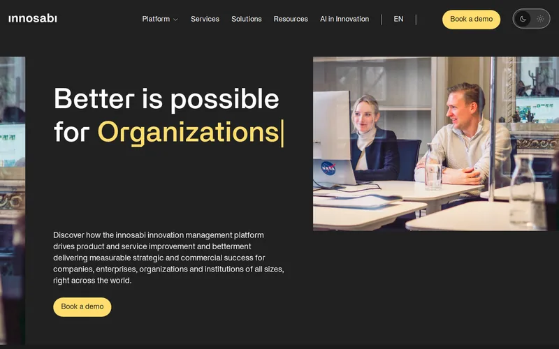 Website snapshot for Innosabi