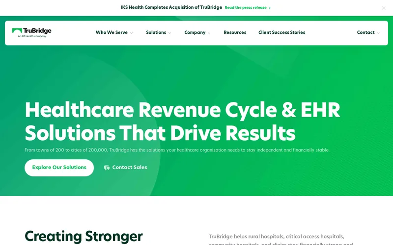 Website snapshot for Evident