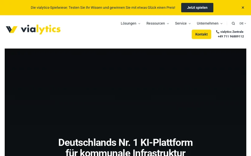 Website snapshot for Vialytics