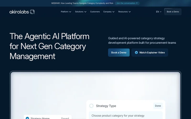 Website snapshot for Akiro Labs