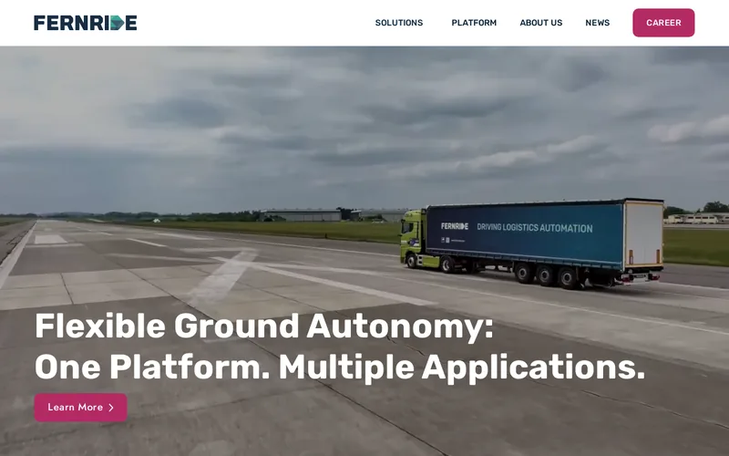 Website snapshot for Fernride