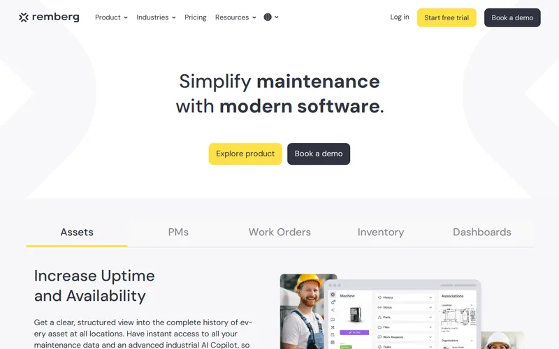 Website snapshot for Remberg