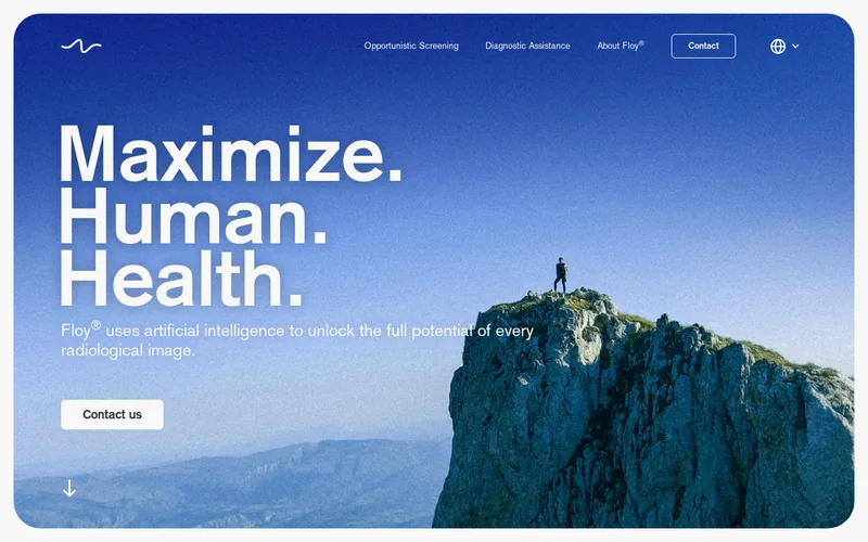 Website snapshot for Floy