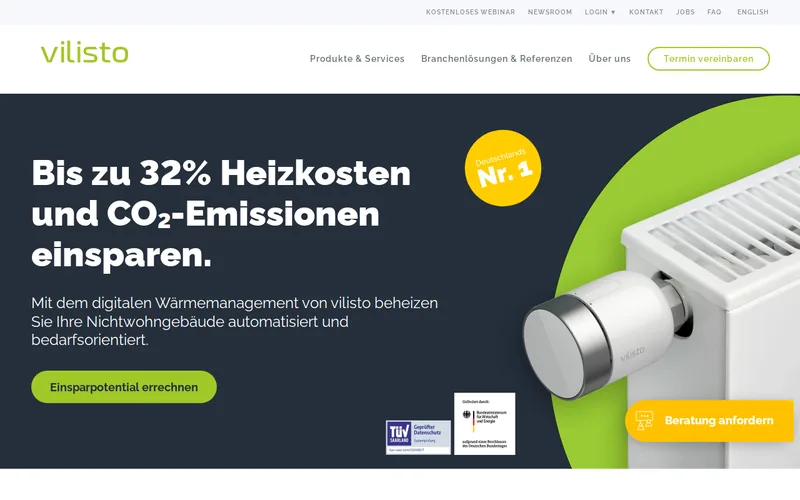 Website snapshot for Vilisto