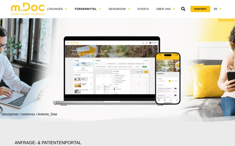 Website snapshot for MDOC