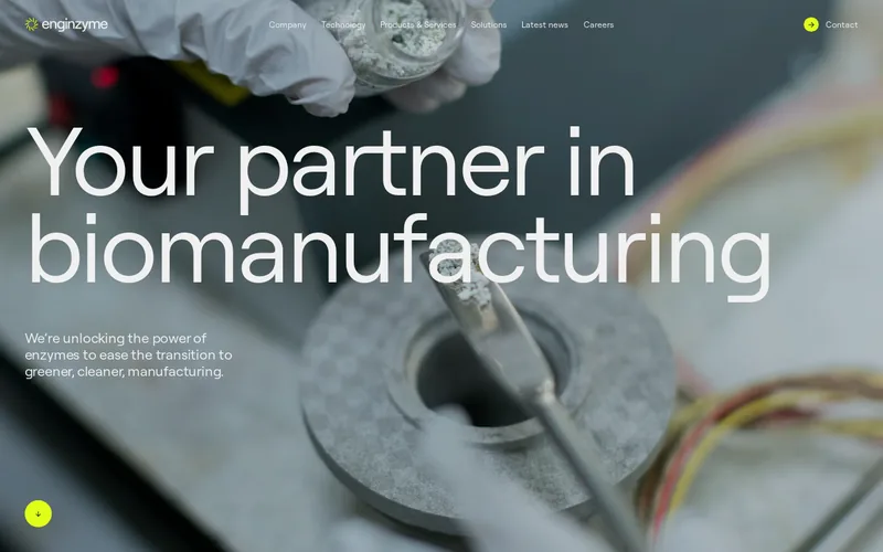 Website snapshot for Enginzyme