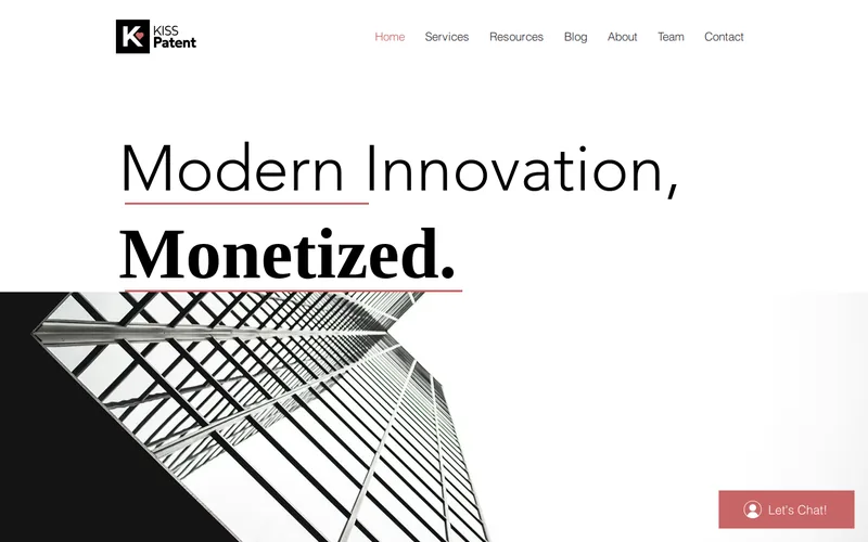Website snapshot for KISSPatent