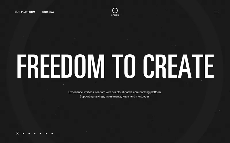 Website snapshot for Ohpen