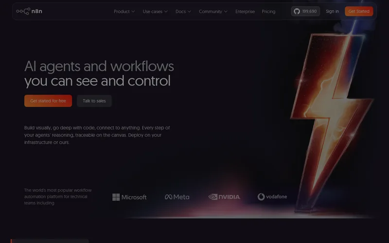 Website snapshot for n8n