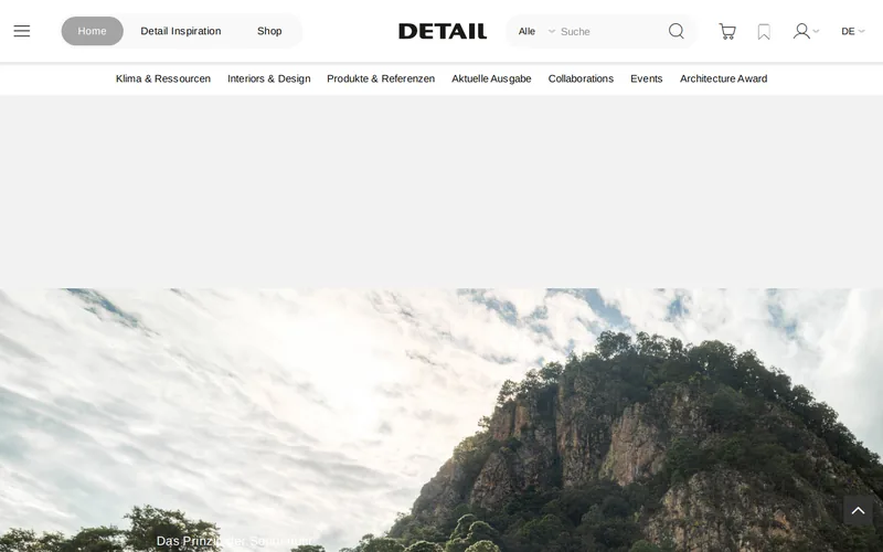 Website snapshot for Detail.com