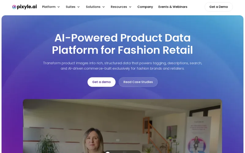 Website snapshot for Pixyle.ai