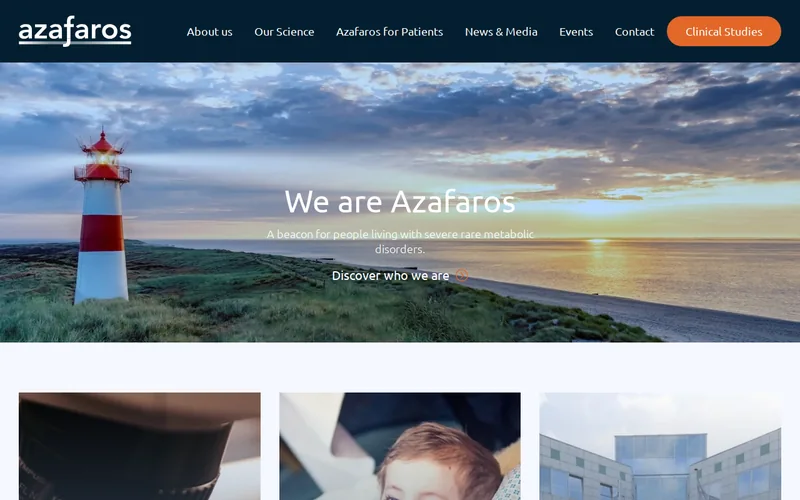 Website snapshot for Azafaros B.V.