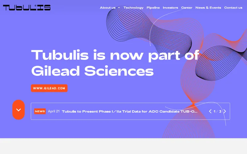 Website snapshot for Tubulis