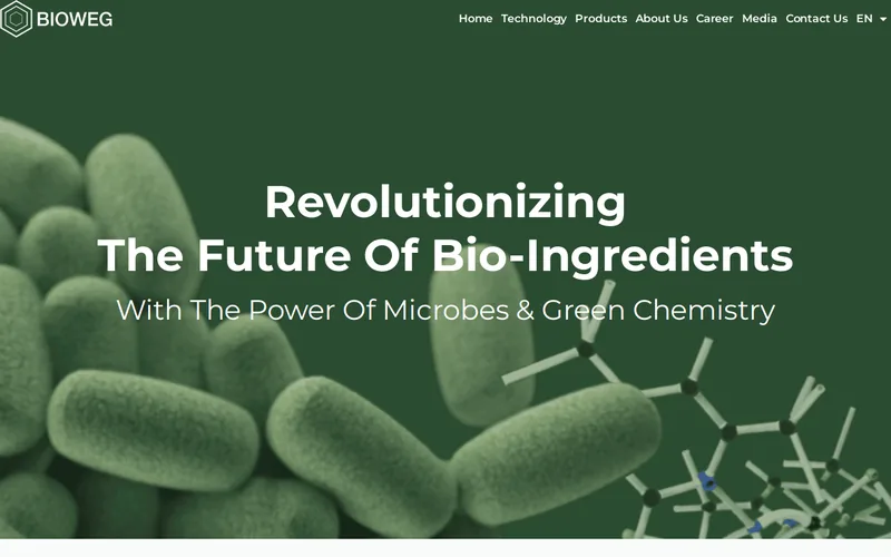 Website snapshot for BioWeg