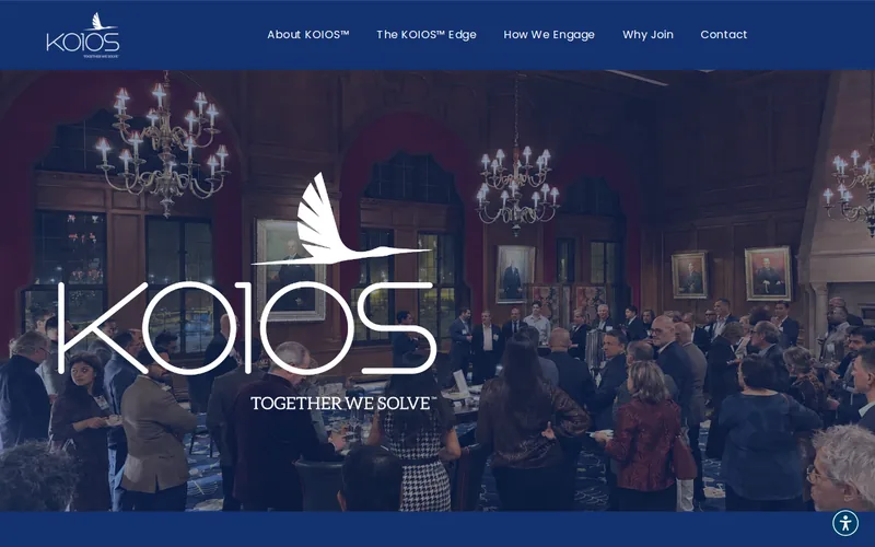 Website snapshot for KOIOS™