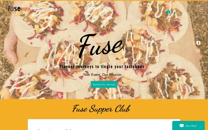 Website snapshot for Fusebox