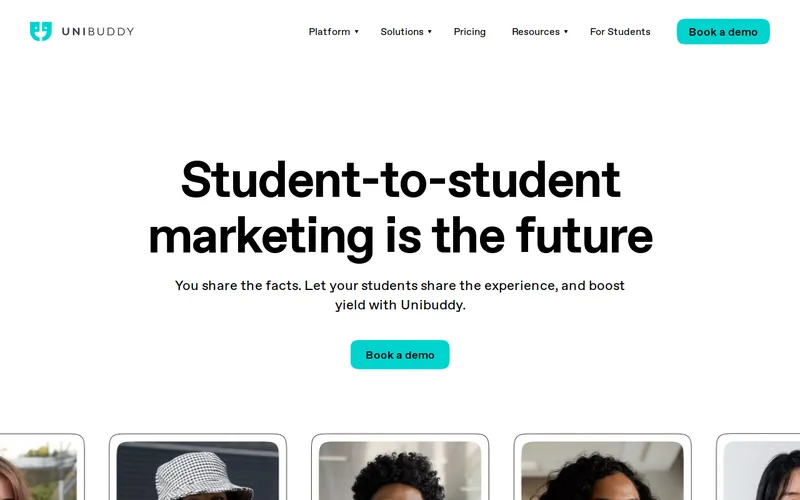 Website snapshot for Unibuddy Limited