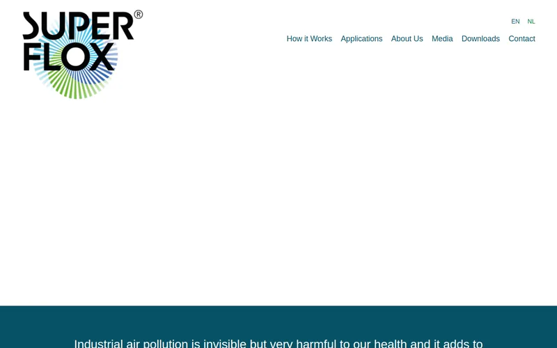 Website snapshot for SuperFlox
