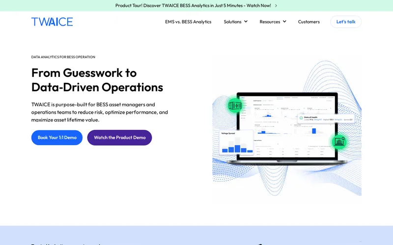 Website snapshot for TWAICE Technologies GmbH