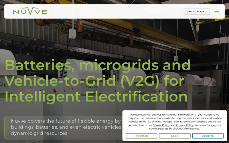 Website snapshot for Fermata Energy