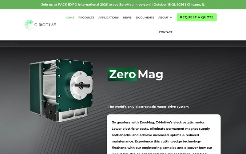 Website snapshot for C-Motive