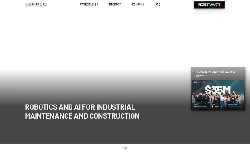 Website snapshot for KEWAZO GmbH