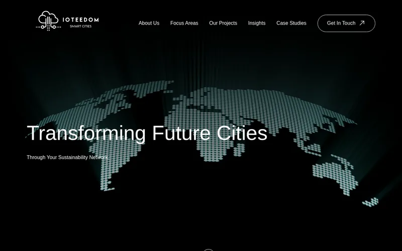 Website snapshot for IOTEEDOM