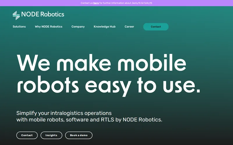 Website snapshot for NODE Robotics