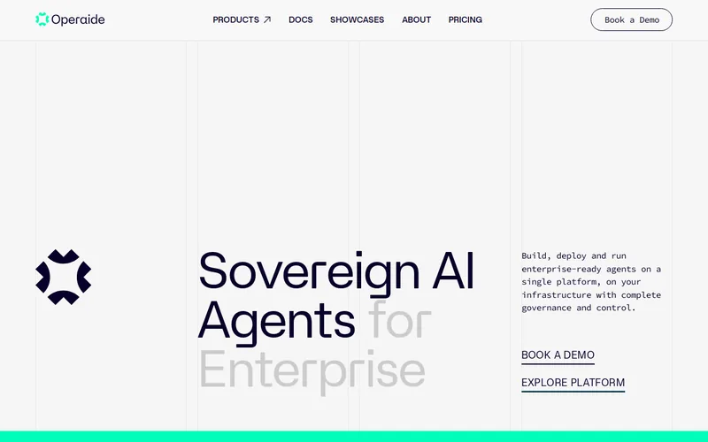Website snapshot for Operaide