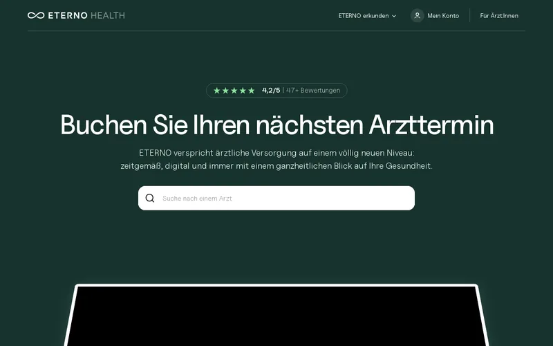 Website snapshot for Eterno