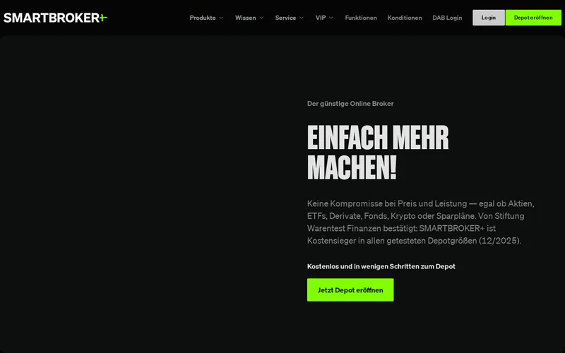 Website snapshot for SmartbrokerPlus