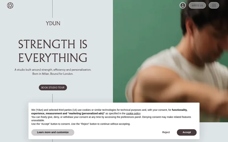 Website snapshot for YDUN