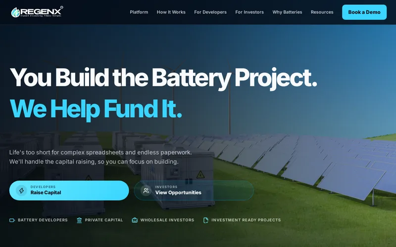 Website snapshot for RegenX