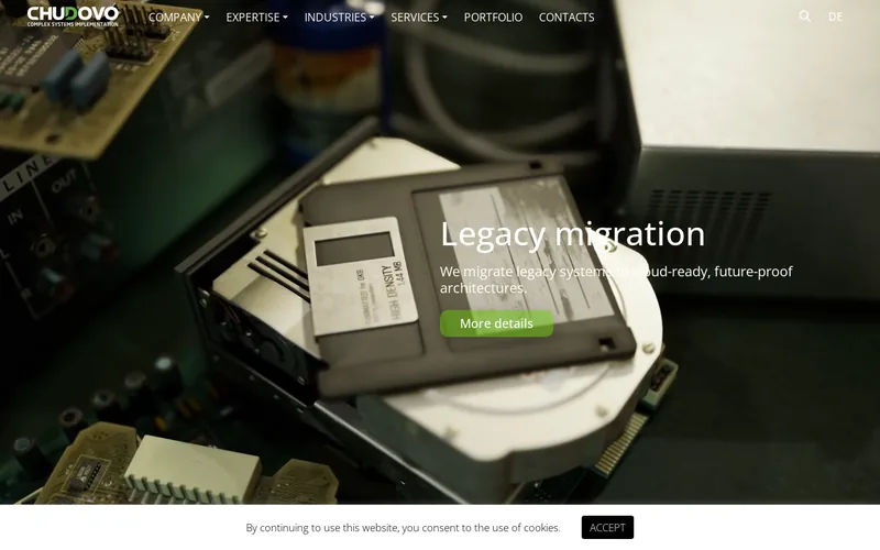 Website snapshot for Chudovo