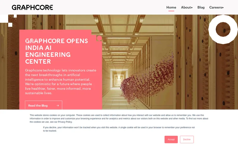Website snapshot for Graphcore Limited
