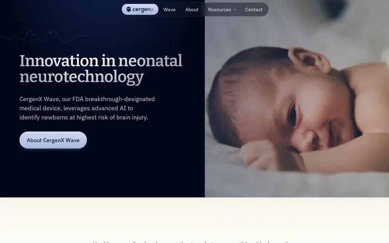 Website snapshot for CergenX