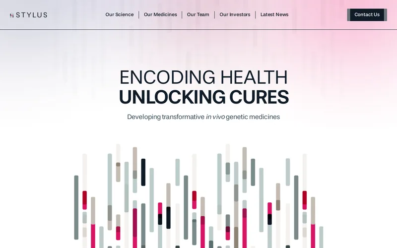 Website snapshot for Stylus Medicine