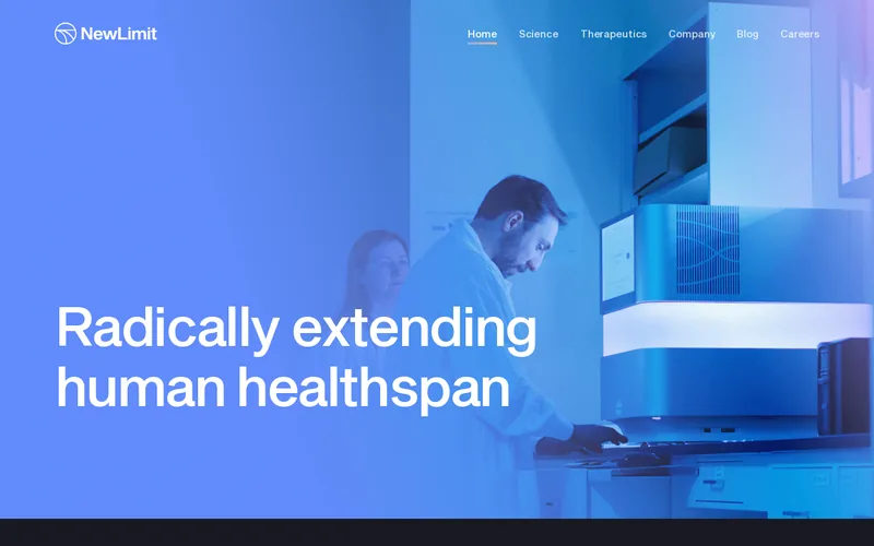 Website snapshot for NewLimit