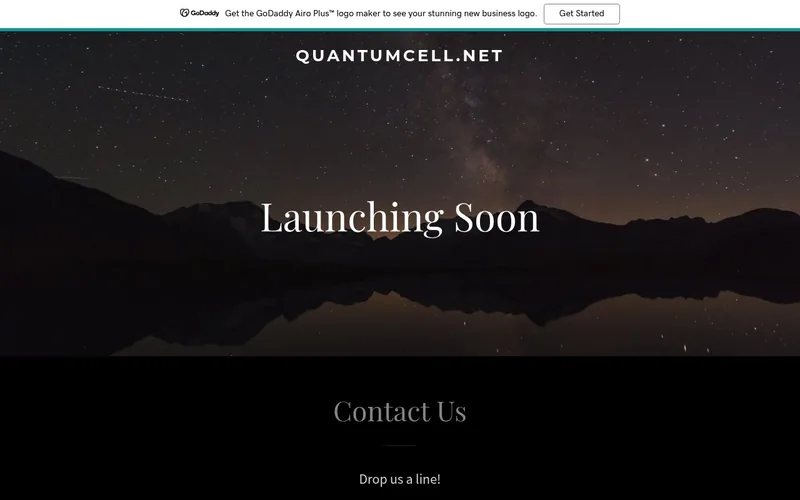 Website snapshot for QuantumCell