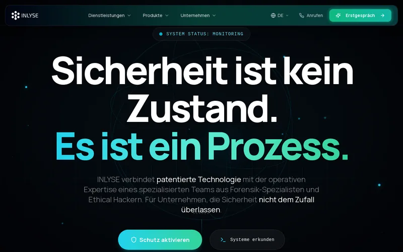 Website snapshot for INLYSE