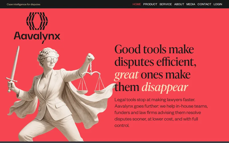 Website snapshot for Aavalynx