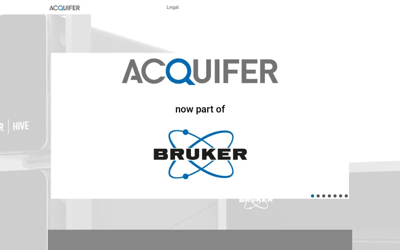Website snapshot for Acquifer Imaging