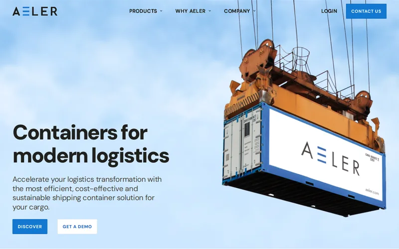 Website snapshot for AELER