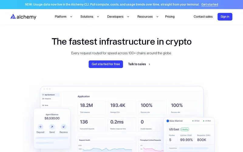 Website snapshot for Alchemy