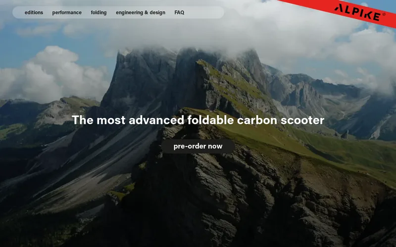 Website snapshot for Alpike