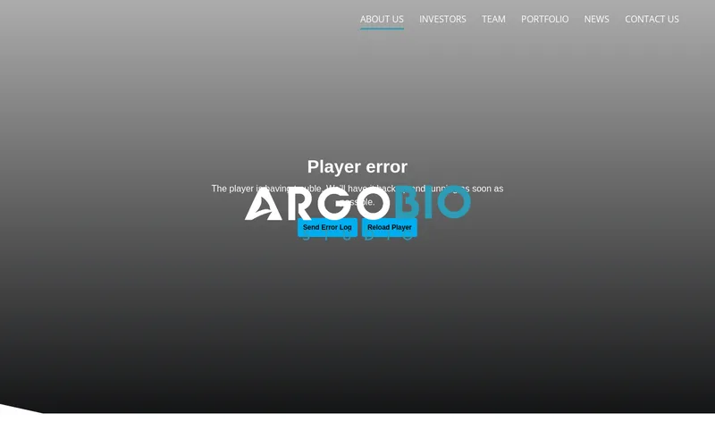 Website snapshot for Argobio